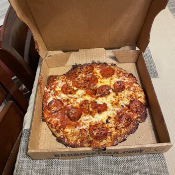 Barro's Pizza - a pepperoni pizza in a box - Pizza Near Me - Peoria, Arizona