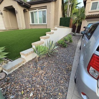 Z Pro Painting - Retaining wall, rocks side. - Painters Near Me - El Cajon, California