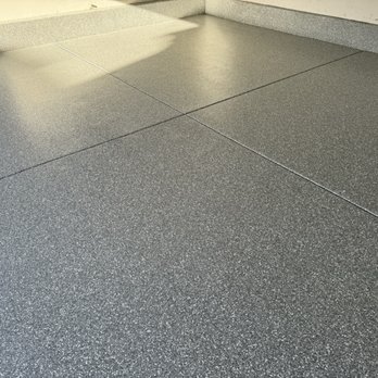 Creative Epoxy Coating - Two car garage - Flooring Near Me Creative Epoxy Coating - Two car garage - Flooring Near Me