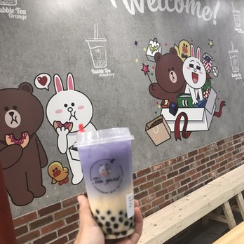 Tea Yard - Tiffany green milk tea - Bubble Tea Near Me - Oak Lawn, Illinois