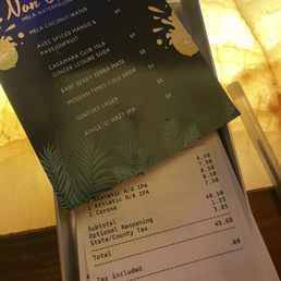 Prices charged are MORE than advertised on the bar. Prices charged are MORE than advertised on the bar.