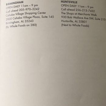 Maki Fresh - Menu - Sushi Bars Near Me - Birmingham, Alabama