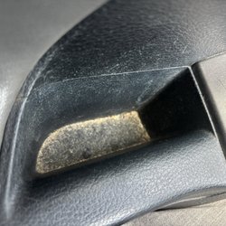 So much dust for an interior cleaning.