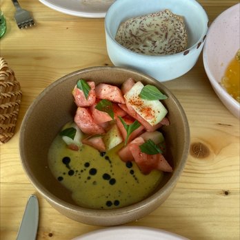Canje - Pink pineapple - appetizer - heavenly - Caribbean Near Me - Austin, Texas