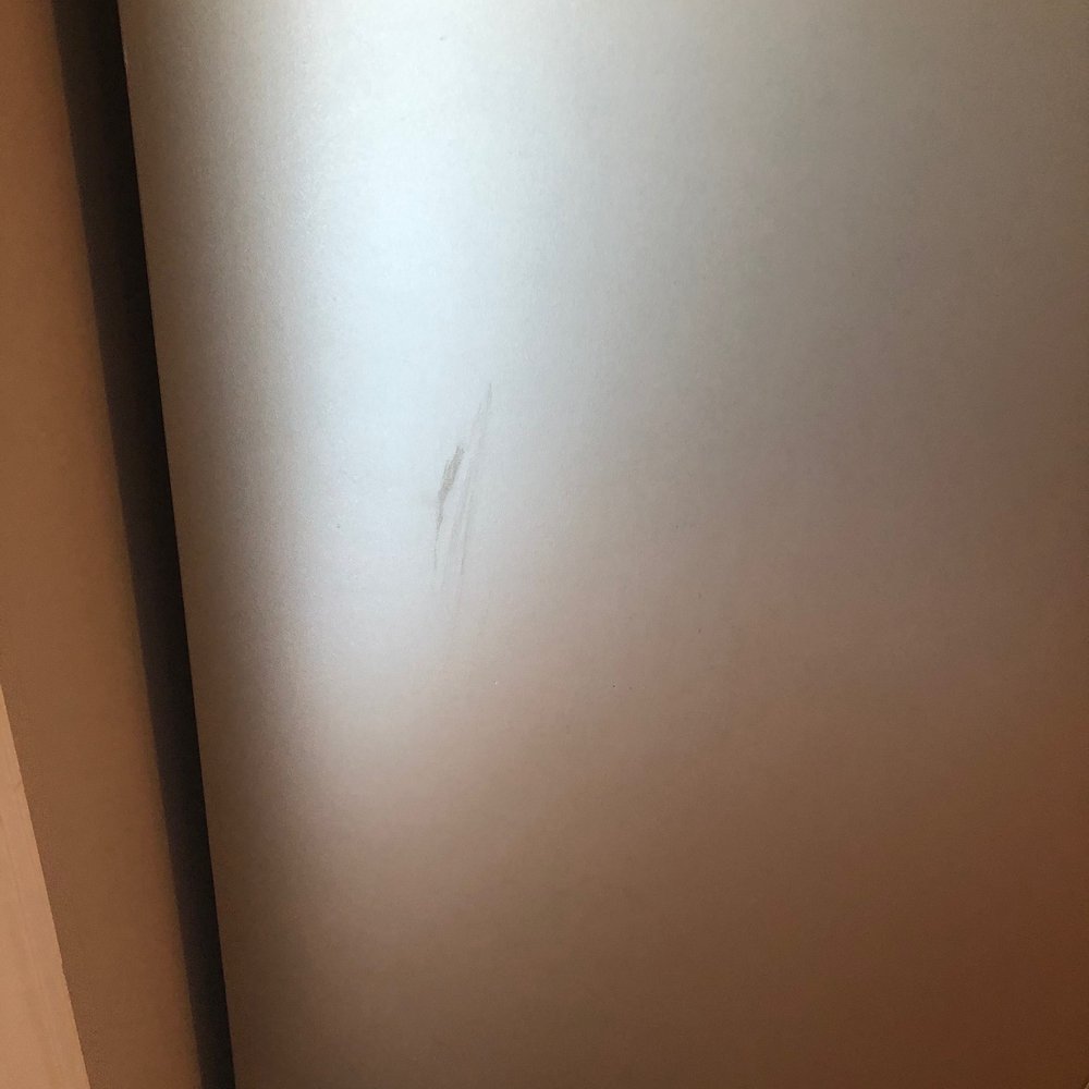 Ashley Store - Not a smudge, this is a scratch.  This was just delivered. - Furniture Stores Near Me - Lithonia, Georgia