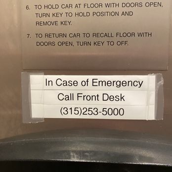 Inn At the Finger Lakes - The phone number they post in case of an emergency, it goes right to vm. The phones in the rooms don't work - Venues & Event Spaces Near Me - Auburn, New York