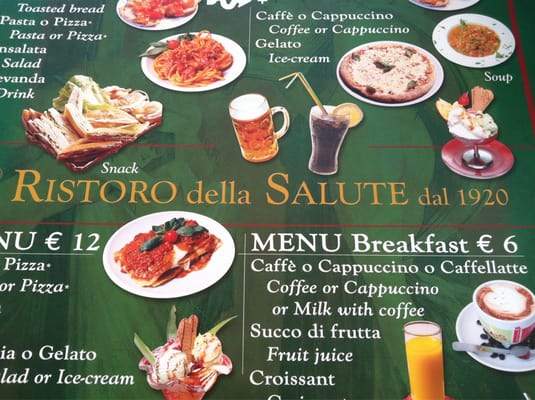 Menu photo 3 Ristoro della Salute Rome, RM Menu photo 3 Ristoro della Salute Rome, RM