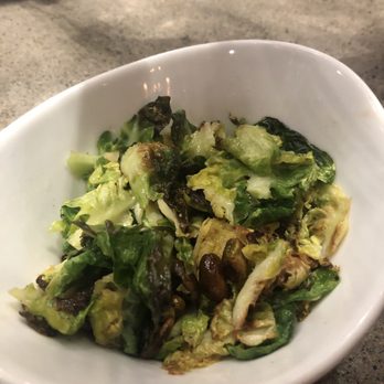Echo & Rig - Brussels Sprouts with pistachio and lemon - Steakhouses Near Me - Sacramento, California