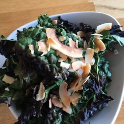 Porthminster Kitchen - Charred kale- yummy!
