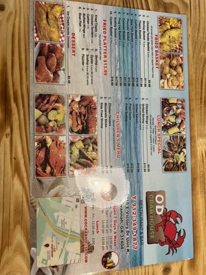 Menu photo 8 Od Crab House - Savannah Savannah, GA Menu photo 8 Od Crab House - Savannah Savannah, GA