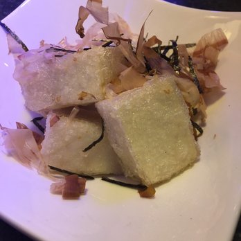 Yoko Japanese Kitchen - Tofu appetizer. It would be better with smaller bites of tofu. - Sushi Bars Near Me - Cypress, Texas Yoko Japanese Kitchen - Tofu appetizer. It would be better with smaller bites of tofu. - Sushi Bars Near Me - Cypress, Texas