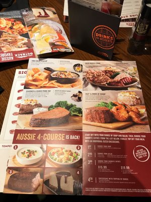 Menu photo 1 Outback Steakhouse Wilton, CT
