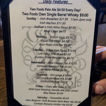 Two Fools Tavern - Irish Near Me - Albuquerque, New Mexico