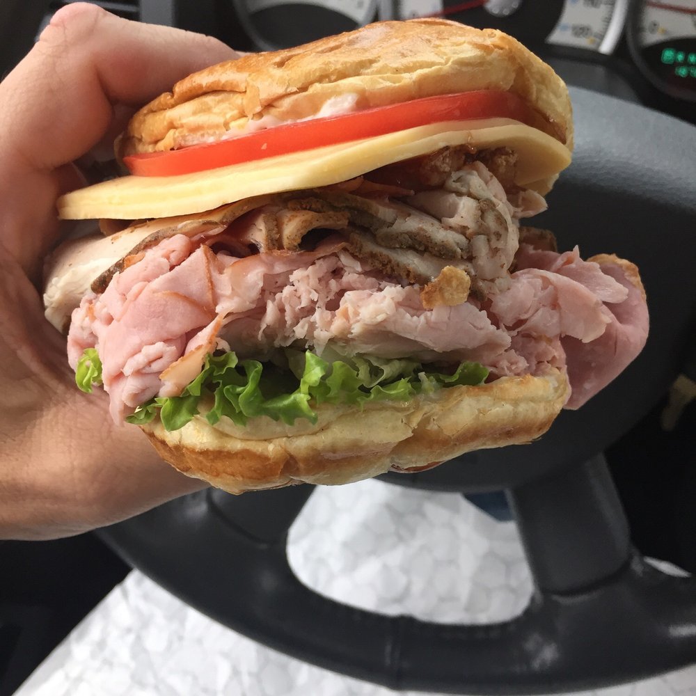 Harvest - Sandwiches and Craft Beer - Presenting the "High on the Hog" sandwich. It's awesome. - Delis Near Me - Holland, Ohio Harvest - Sandwiches and Craft Beer - Presenting the "High on the Hog" sandwich. It's awesome. - Delis Near Me - Holland, Ohio