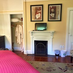 Waypoint House Bed + Breakfast - Hearth & Home has a fireplace! (Cool - even though we won't be needing it on this visit)
