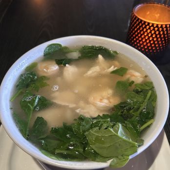 Starfish - Shrimp and chicken Wonton Soup - Asian Fusion Near Me - Laguna Beach, California Starfish - Shrimp and chicken Wonton Soup - Asian Fusion Near Me - Laguna Beach, California