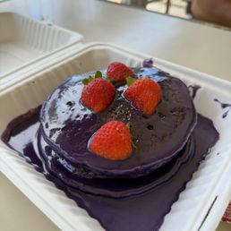 ube pancakes