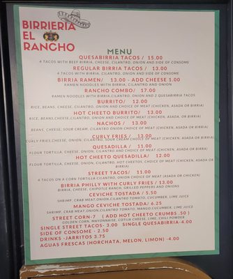 Menu photo 2 Parlor Oklahoma City, OK