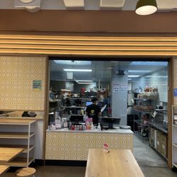 Taim - Kitchen behind cashier