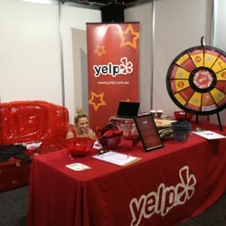 Hordern Pavilion - The Yelp booth @ MasterChef LIVE on the Horden.