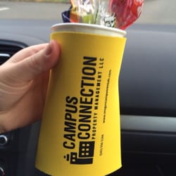 Campus Connection Property Management - Candy and a koozy!