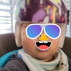 Hanger Clinic - Unicorn helmet!