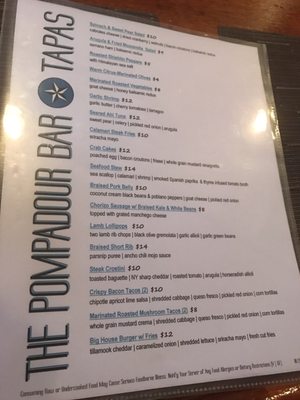 Menu photo 5 The Pompadour Fairport Harbor, OH Menu photo 5 The Pompadour Fairport Harbor, OH
