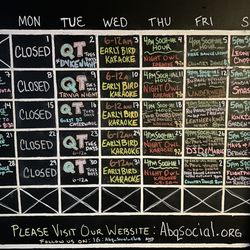 Albuquerque Social Club - May 2023 calendar.