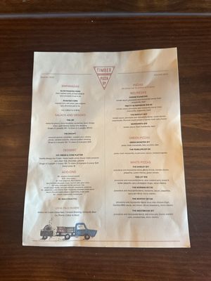 Menu photo 2 Timber Pizza Annapolis, MD