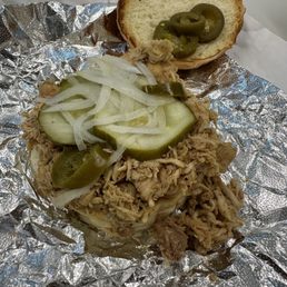 Pulled Chicken Sandwich