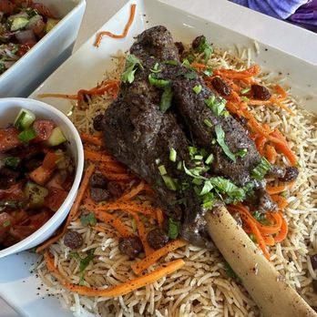 Afghan Grill - My friend's lamb shank - Halal Near Me - Liberty Township, Ohio