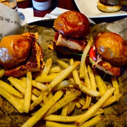 Bar Louie - Virginia Gateway - Blackened Salmon Sliders