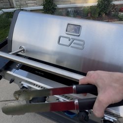 The new Char-Broil grill we purchased from fleet farm