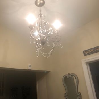 ND Power and Lighting - Chandelier in entry way - Electricians Near Me