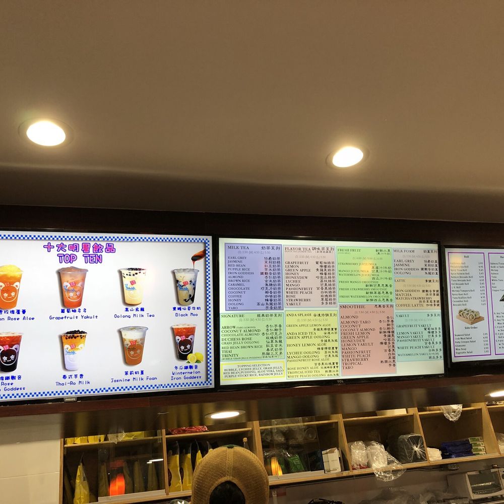 Anda Cafe - Menu - Bubble Tea Near Me - Flushing, New York
