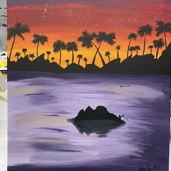 Purple Easel - Masterpiece - Paint & Sip Near Me - Ontario, California Purple Easel - Masterpiece - Paint & Sip Near Me - Ontario, California