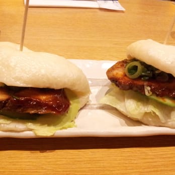 Shoryu Ramen - Hirata buns (BBQ pork belly). - Ramen Near Me - London, XGL