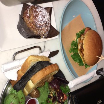 La Forêt - Avocado platter, cinnamon bun, cold hot chocolate, chicken sandwich - Coffee & Tea Near Me - Burnaby, British Columbia