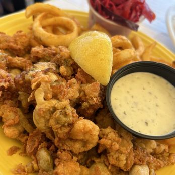 Mine Oyster - Fried Clam plate - Live/Raw Food Near Me - Boothbay Harbor, Maine Mine Oyster - Fried Clam plate - Live/Raw Food Near Me - Boothbay Harbor, Maine