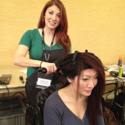 Melody Cox Salon - Prepping for a hair show in Nashville