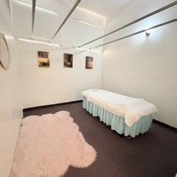 Blossom Thai Massage and Spa - A private treatment room, set for a 60-minute Thai Combination