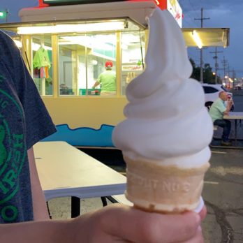 Pineapple Whip - Pineapple soft serve in a cone. - Ice Cream & Frozen Yogurt Near Me - Springfield, Missouri