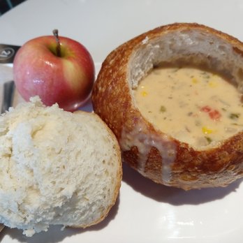 Panera Bread - Summer chowder bread bowl - Salad Near Me - Edison, New Jersey