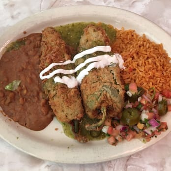Chuy's - Chile Relleno with cheese. - Tex-Mex Near Me - Sterling, Virginia Chuy's - Chile Relleno with cheese. - Tex-Mex Near Me - Sterling, Virginia