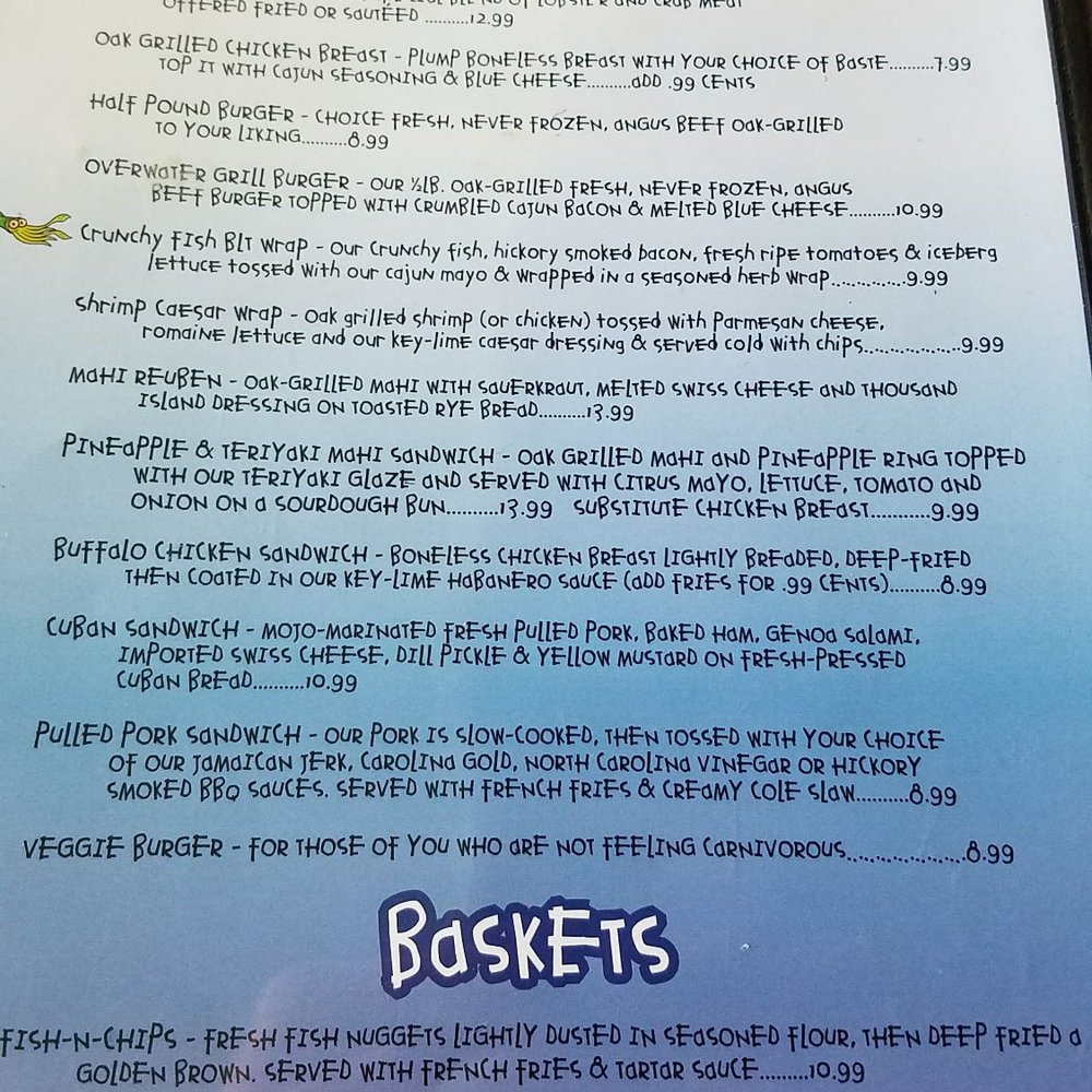 Squid Lips - Sandwiches, Wraps and Baskets Menu - Seafood Near Me - Cocoa Beach, Florida Squid Lips - Sandwiches, Wraps and Baskets Menu - Seafood Near Me - Cocoa Beach, Florida