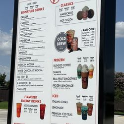 On The Grind - Menu