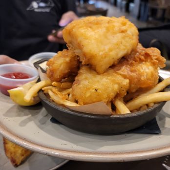 Kitchen 1883 - Fried Cod with fries - New American Near Me - Union, Kentucky Kitchen 1883 - Fried Cod with fries - New American Near Me - Union, Kentucky