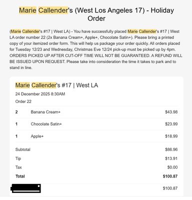 Menu photo 2 Marie Callender's Los Angeles, CA Menu photo 2 Marie Callender's Los Angeles, CA