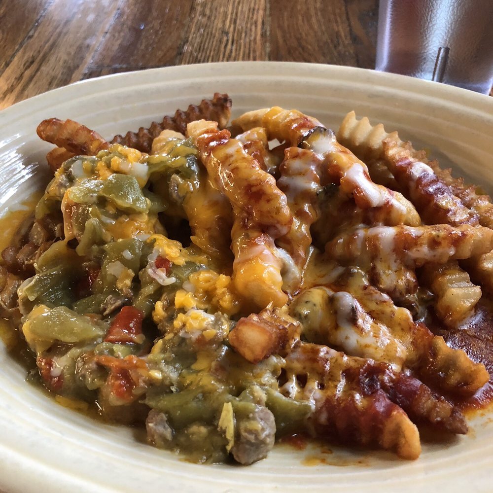 Eagle Guest Ranch - Chile Cheese Fries, Christmas Style - Cafes Near Me - Datil, New Mexico Eagle Guest Ranch - Chile Cheese Fries, Christmas Style - Cafes Near Me - Datil, New Mexico