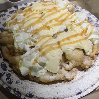 Funnel Cake Factory - Apple pie funnel cake - Bakeries Near Me - Pigeon Forge, Tennessee